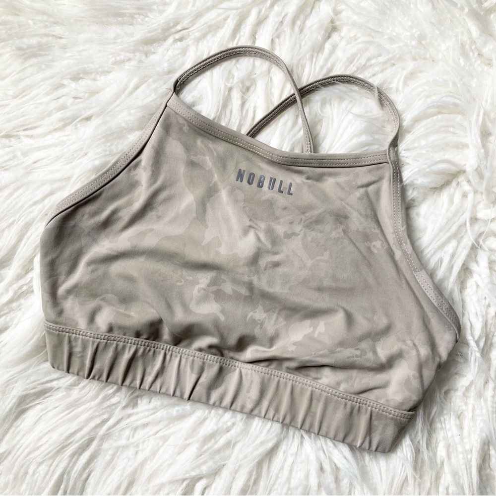 NOBULL Camo High-neck Bra